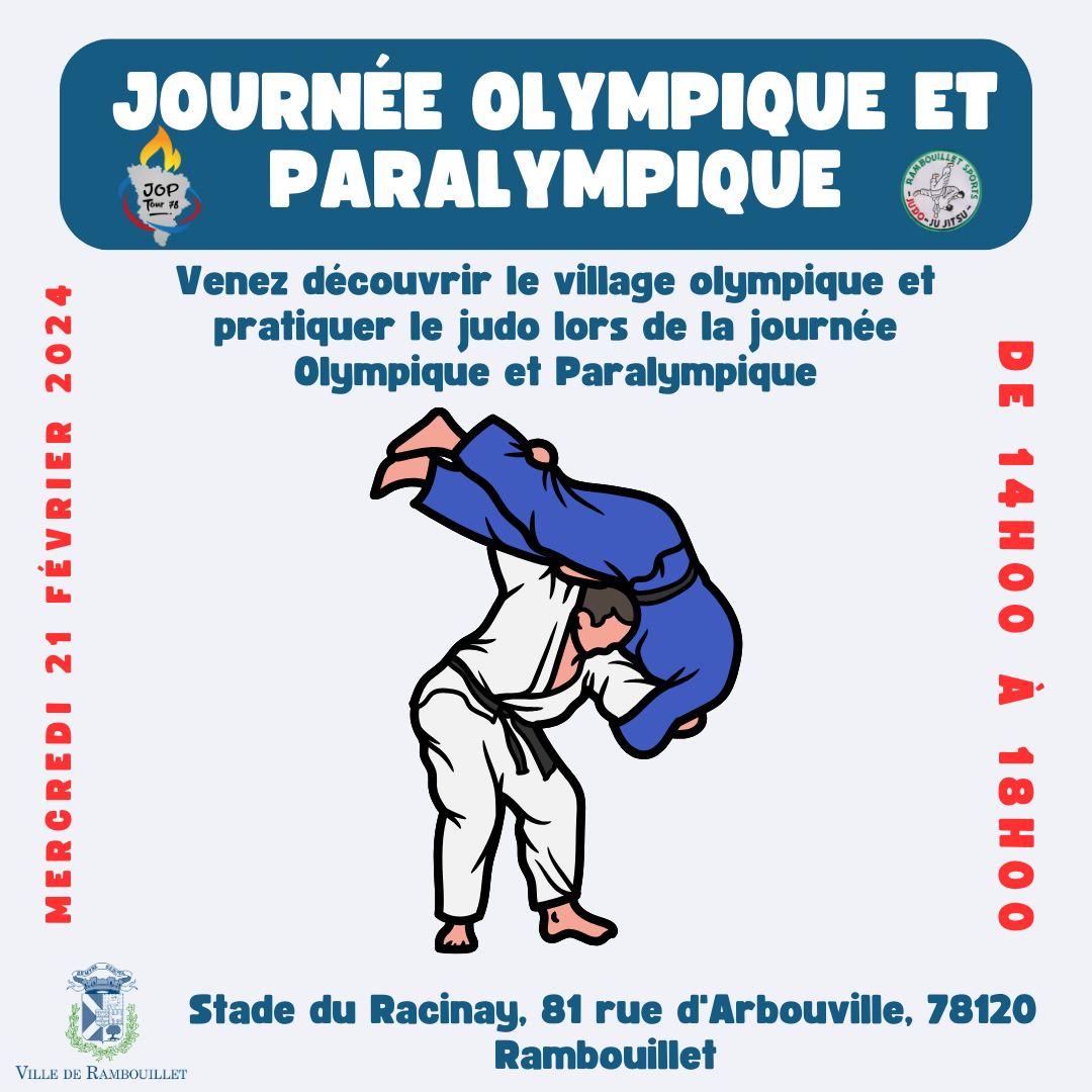 Journée Olympique et Paralympique - 21 février 2024 à Rambouillet