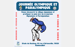 Journée Olympique et Paralympique - 21 février 2024 à Rambouillet