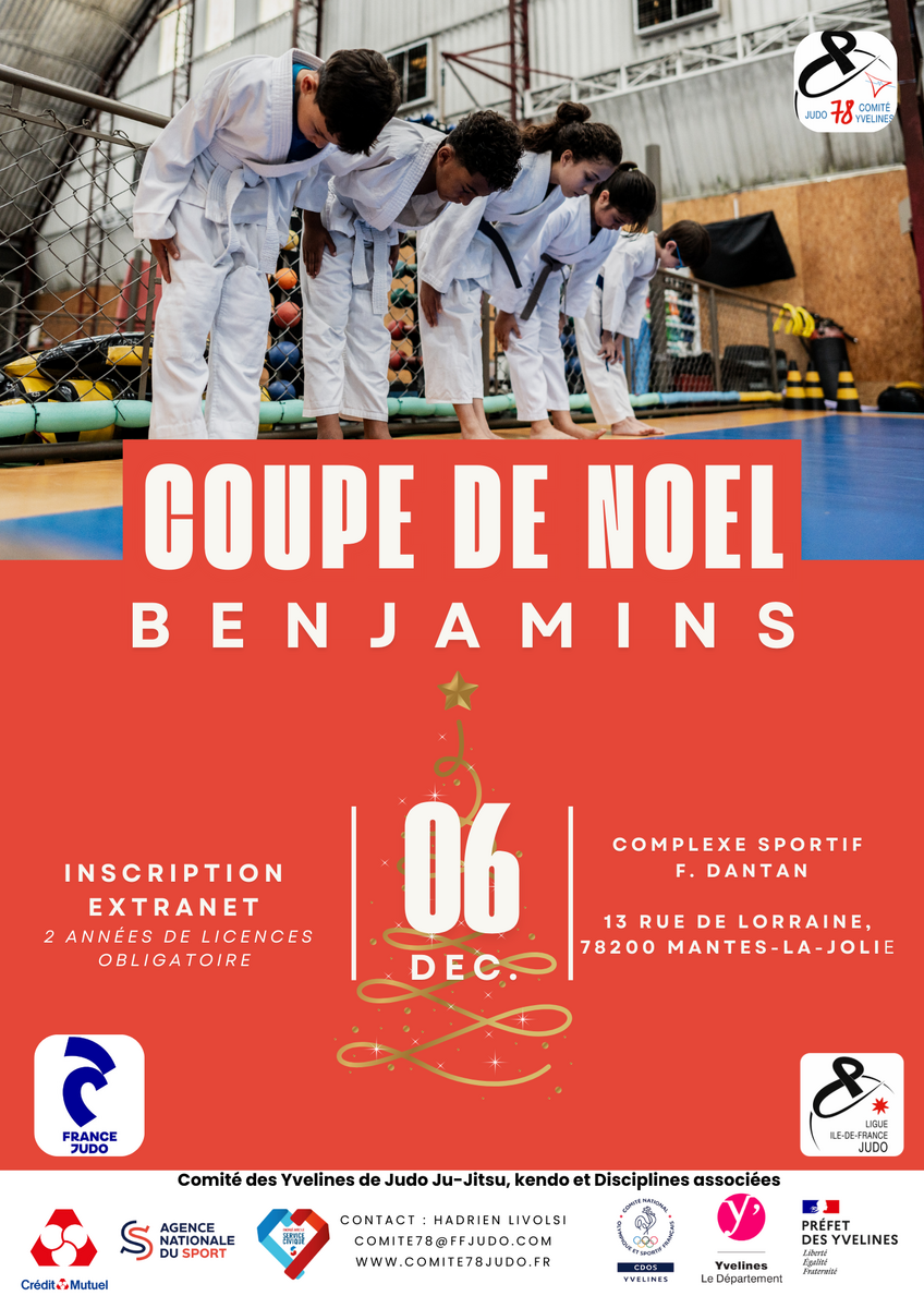 1er Tour Secteur Benjamin - Mantes la Jolie - 06/12/2025