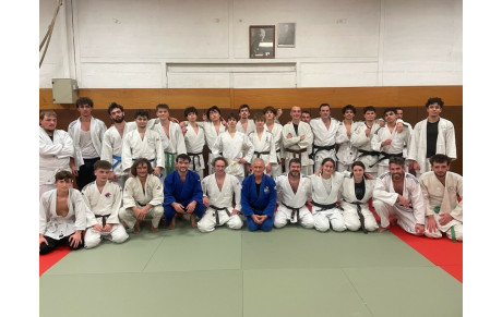 Entrainement Judo à Rambouillet avec le Club du Perray